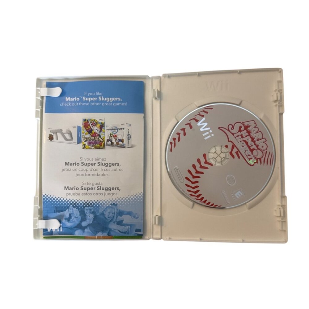 Mario Super Sluggers Nintendo Wii Game Complete W/ Case & Manual - Picture 3 of 4